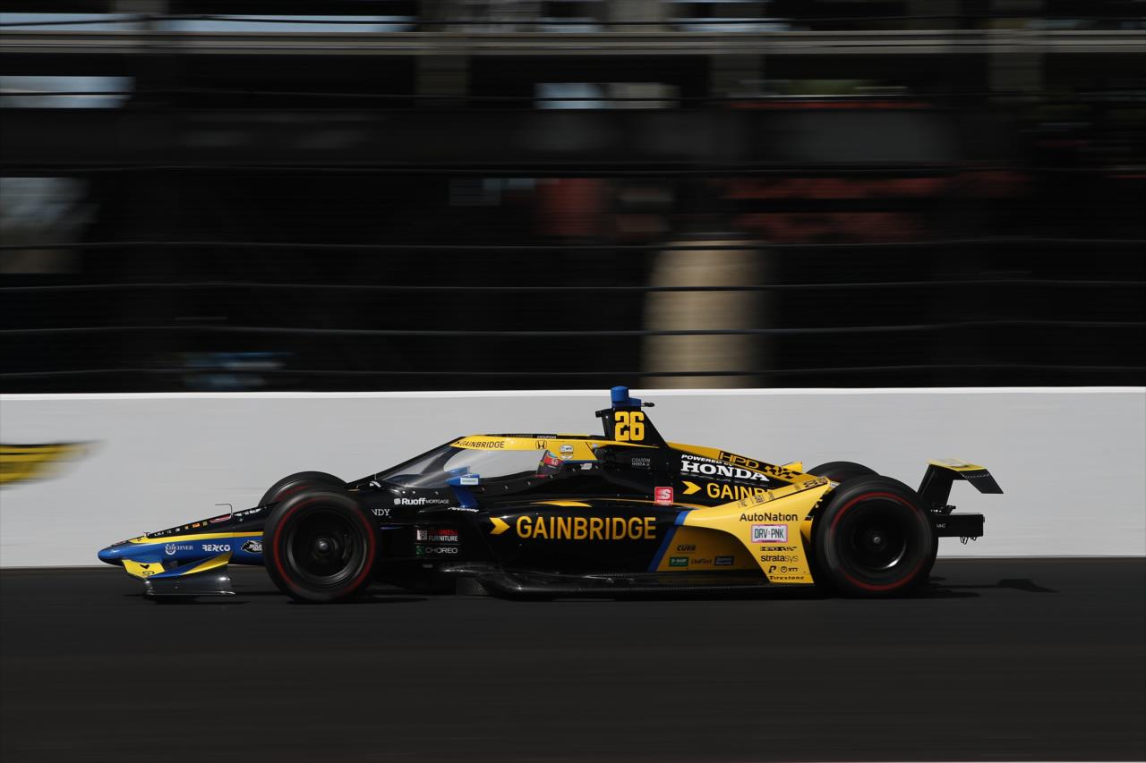 Colton Herta - Indianapolis 500 Open Test - By: Chris Owens -- Photo by: Chris Owens
